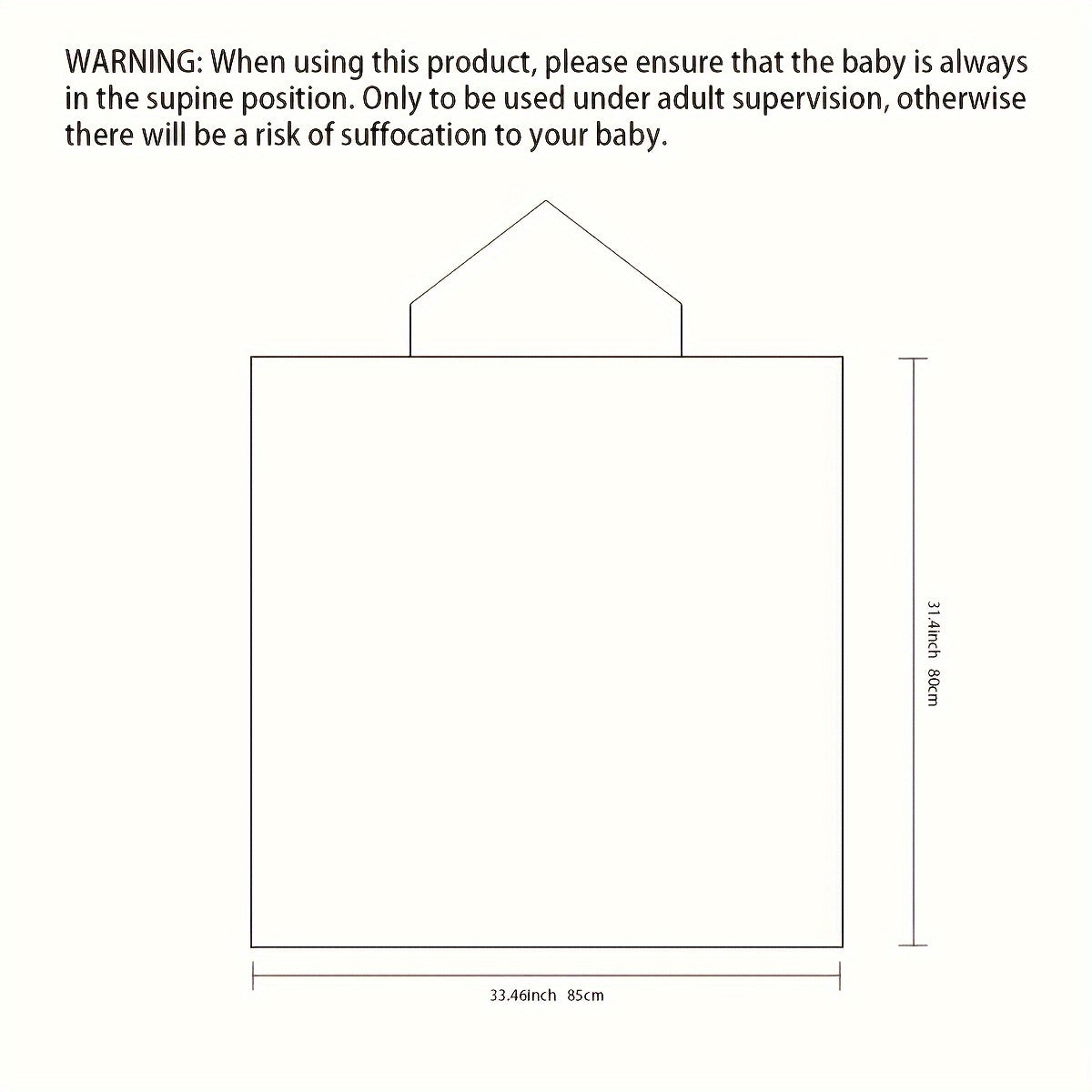 Baby shawl windproof and warm plush blanket outdoor baby cloak is the perfect gift for babies