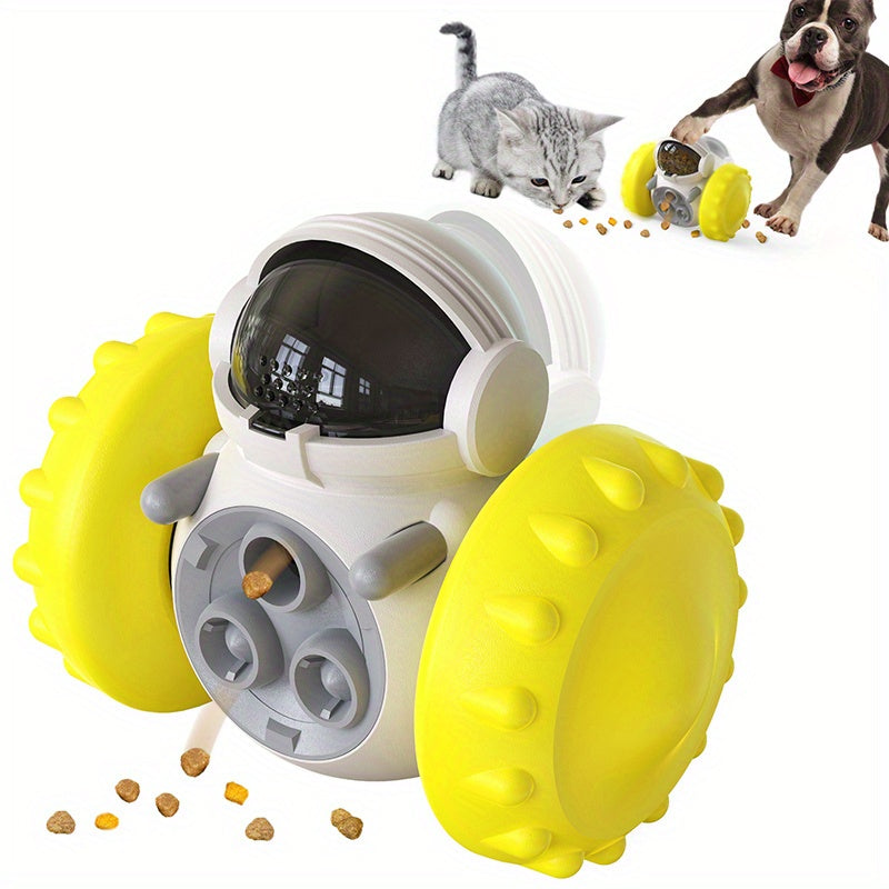 1pc Fun Treat Dispensing Puzzle Toy for Small and Medium Dogs - Promotes Mental Stimulation and Slows Down Eating