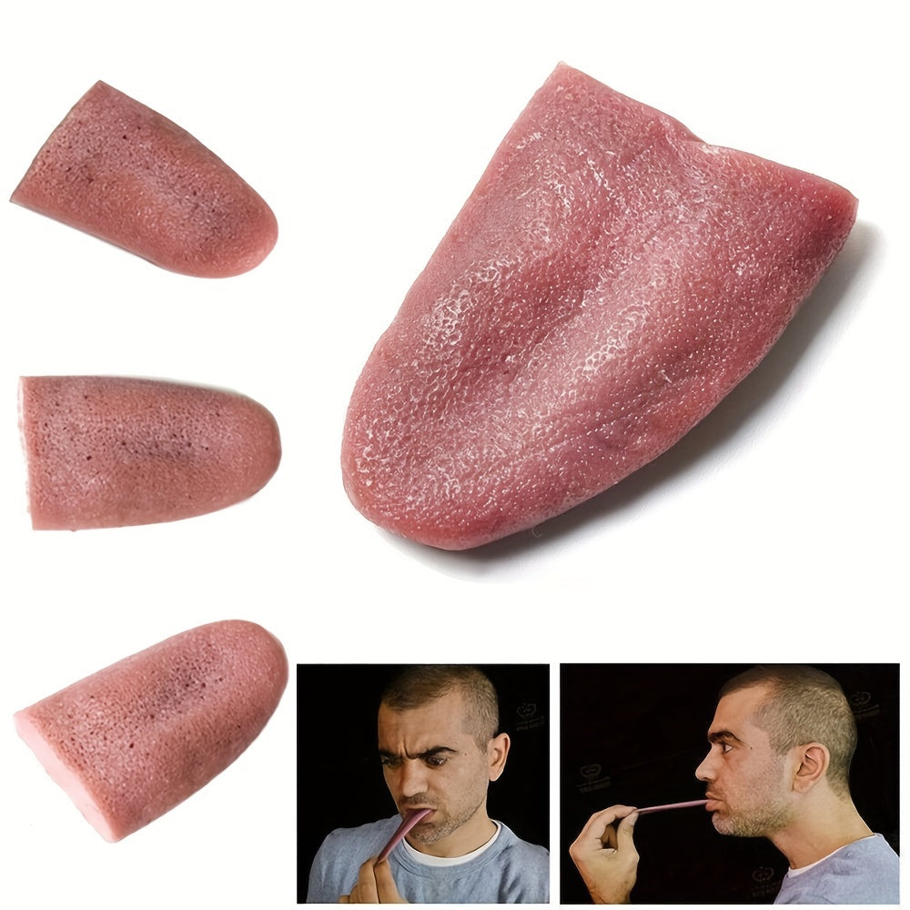 1pc of fun fake tongue adult novelty party supply and gift, Halloween party decoration