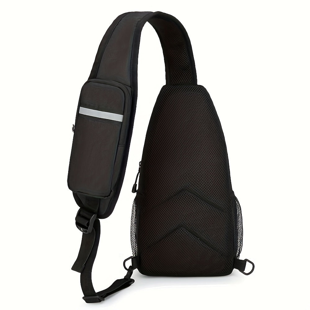 Sling Bag Lightweight Crossbody Sling Backpack for Women Men Large Shoulder Chest Bag Daypack for Hiking Traveling