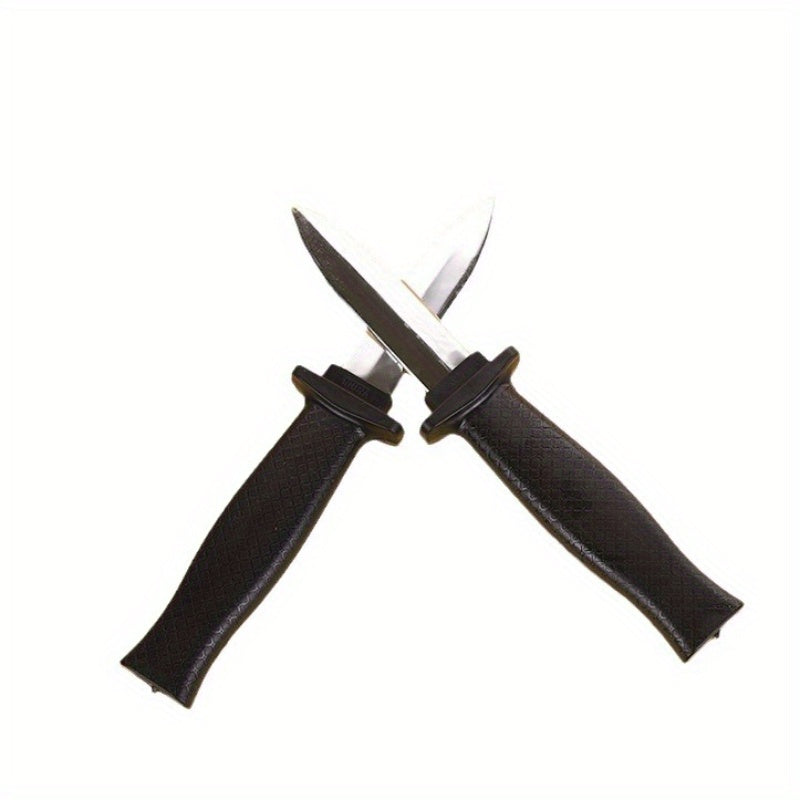 [Black PVC Retractable Knife] Retractable Black PVC Knife Prop | Magic Trick Dagger for Pranks, Jokes, Halloween, and Christmas Gifts, Suitable for Ages 18+