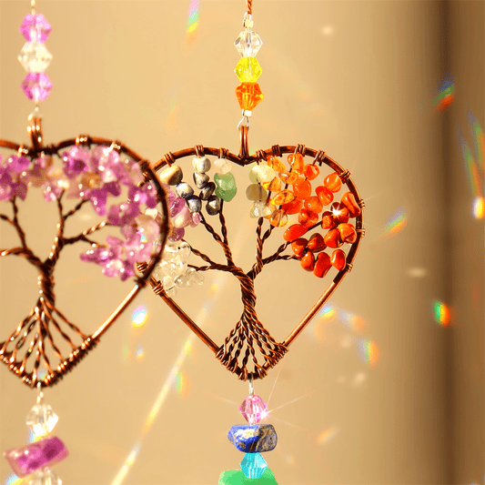 1pc/3pcs Tree of Life Sun Catcher Bring Positive Energy into Your Home with this Beautiful Tree of Life Sun Catcher!