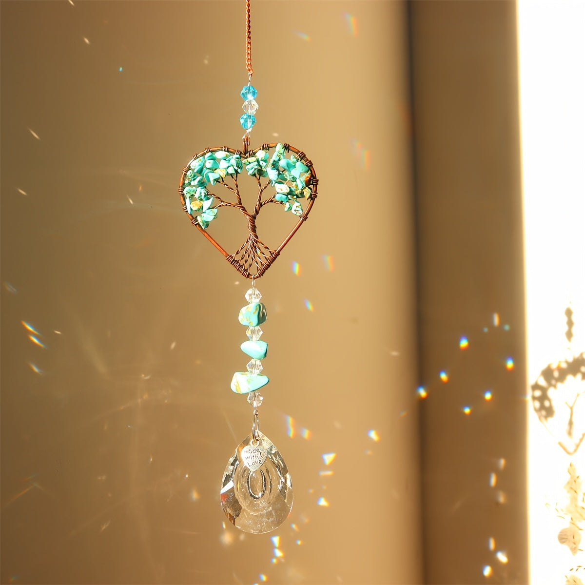 1pc/3pcs Tree of Life Sun Catcher Bring Positive Energy into Your Home with this Beautiful Tree of Life Sun Catcher!