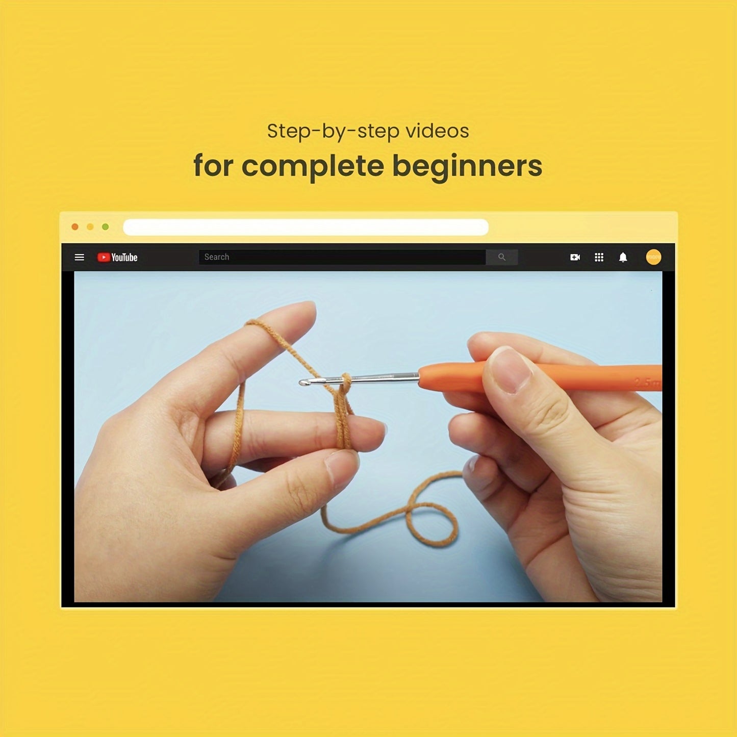 Complete Craft Set Carrot Rabbit Crochet Kit - Beginner-Friendly DIY Amigurumi Keychain & Desk Decor with Tutorials, Videos, and Gift Bag - Perfect for Birthdays, Couples, Christmas