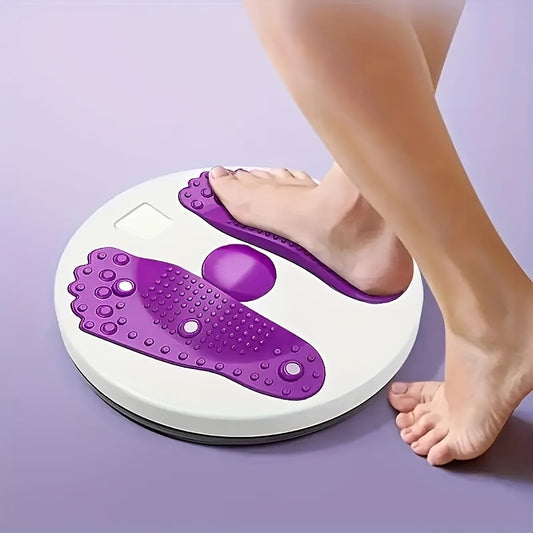 Twist Turntable Waist Slimming Machine | Non-Electric Full Body Fitness Equipment | Multi-Color PP Material with Textured Surface for Enhanced Grip | Ideal for Home Workouts & Weight Loss, Workout Accessory | Nonelectric Workout | Stable Platform