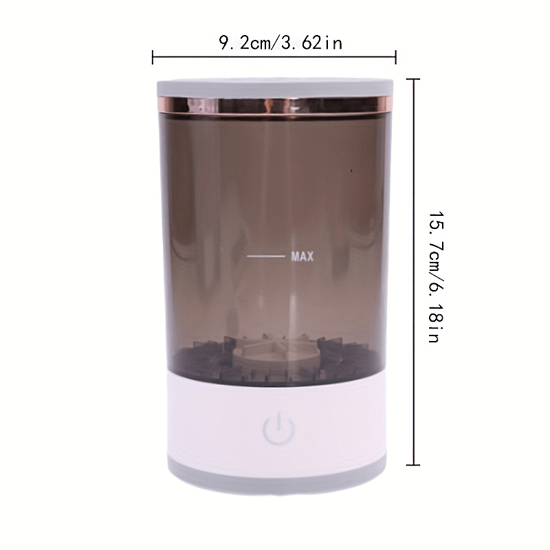 1pc Portable Electric Makeup Brush Cleaner Machine Automatic Spinner With USB Charging Quick Dry Cosmetic Brush Cleaning Tool
