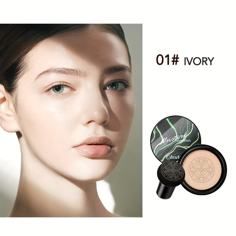 [Long-lasting CC Foundation] Long-lasting CC Foundation Mushroom Head Air Cushion Concealer BB Cream Makeup Setting Isolation