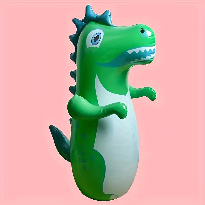 1pc Boxing Punching Bag Inflatable Tumbler Toy Room Special Vertical Child Fighting Exercise Puzzle Sandbag Inflatable Tumbler Toy Room Special Vertical Fighting Exercise Puzzle Dinosaur