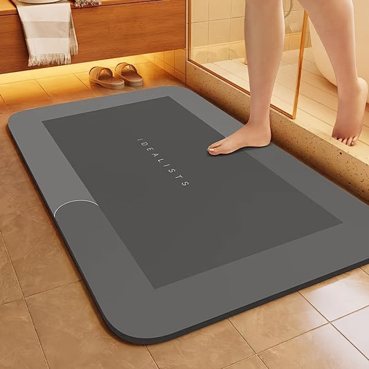 Super Absorbent Bath Mat | 1pc | Non-slip, Soft, Comfortable, Fast And Dry | Bathroom, Shower, Laundry Room, Bedroom, Living Room, Doorway, Kitchen
