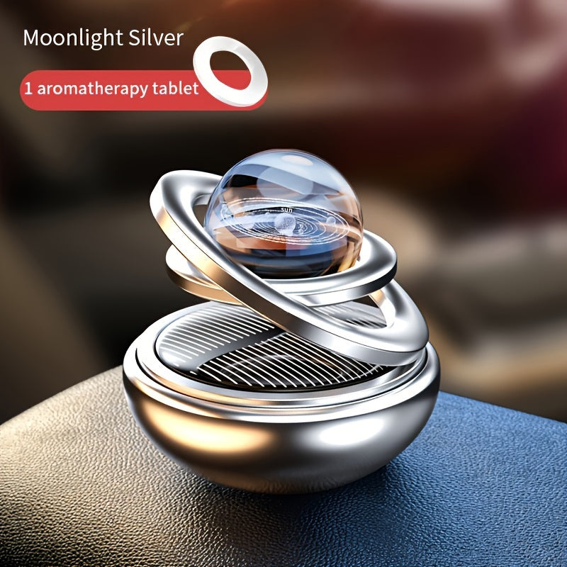Solar Rotating Car Loaves Loaves Car Interior Decoration With Solid Car Fragrance Loaves