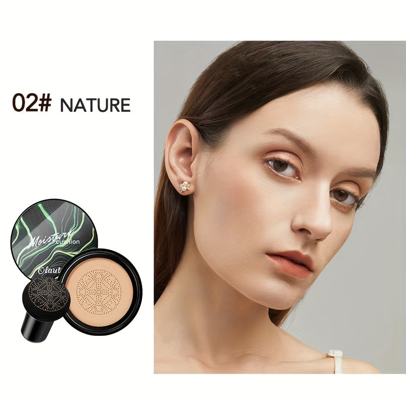 [Long-lasting CC Foundation] Long-lasting CC Foundation Mushroom Head Air Cushion Concealer BB Cream Makeup Setting Isolation