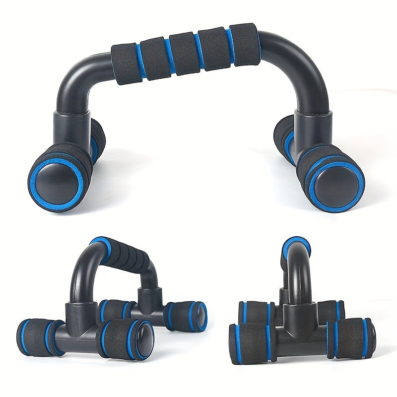 [Cushioned Push Up] Cushioned Foam Push Up Bars | Non-Slip Structure - Perfect for Men & Women's Exercise!