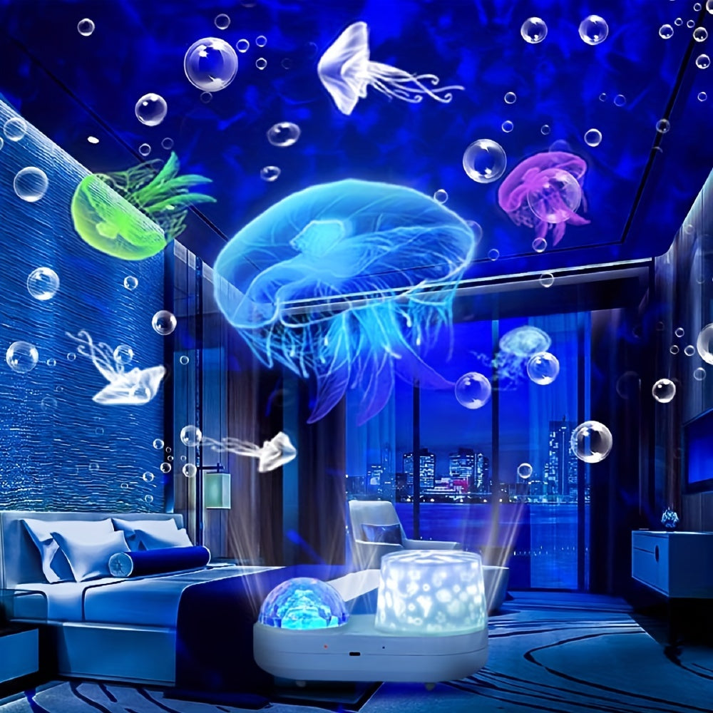 1pc Star LED Night Light Projector Star Ocean Light Girls Toys Suitable for 3-12 Years Old Boys Girls Gifts 3-12 Years Girls Boys Toys Birthday Christmas Gift Bedroom Decor Blue, Best for Christmas
