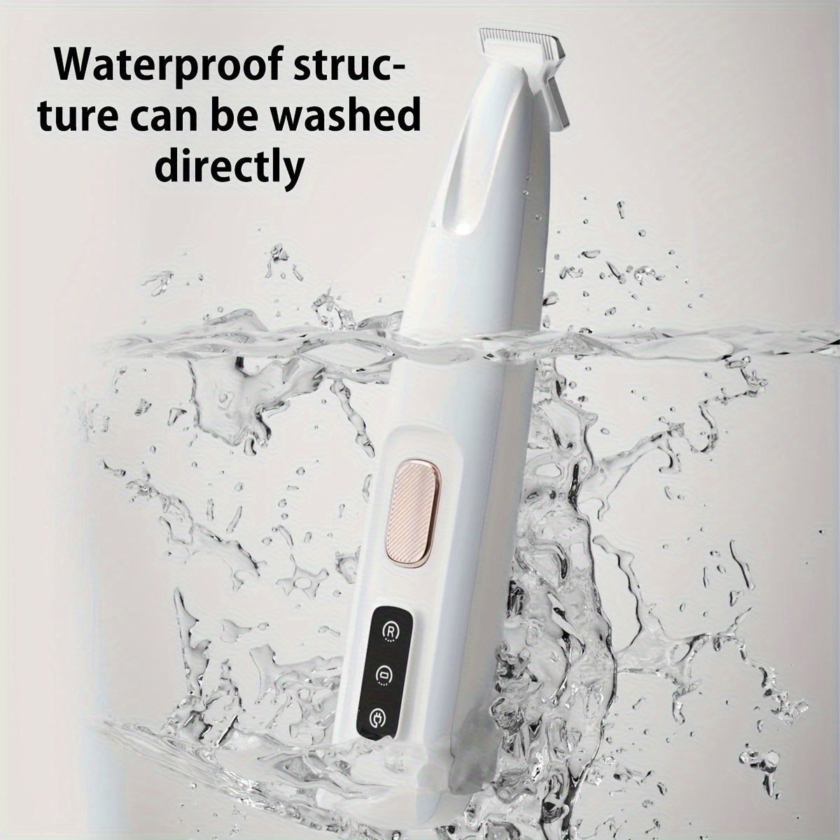 Pet Grooming Clippers LED Assisted Lighting Safe Low Noise USB/Battery Life Pet Beauty Electric Trimmer LED Light Assistance Safe Low Noise USB/Battery Life