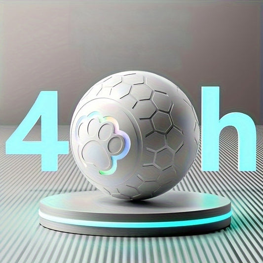 Funny Electric Wear-resistant Dog Ball - Dog Smart Bouncing Ball Toy - Automatic Teaser Ball for Interactive Supply Christmas Gift