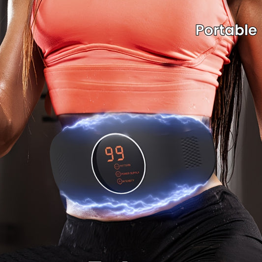 1pc Electric Waist Sculpting Massager - Advanced Abdominal Toning System for Full Body Exercise, Portable Fitness Solution for Arms, Hips, Legs, and Waist Cervical Spine - Perfect Unisex Gift for Wellness