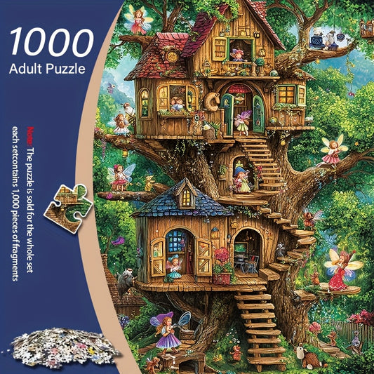 1000pcs Adult Jigsaw Puzzle - Hell-Level High Difficulty Mini Rectangle Puzzle 38x26cm/14.96x10.24in, Premium Thick & Durable Cardboard with Vibrant Colors - Portable Art Decor for DIY Enthusiasts, Perfect Gift for Birthdays, Halloween, Thanksgiving, Rama