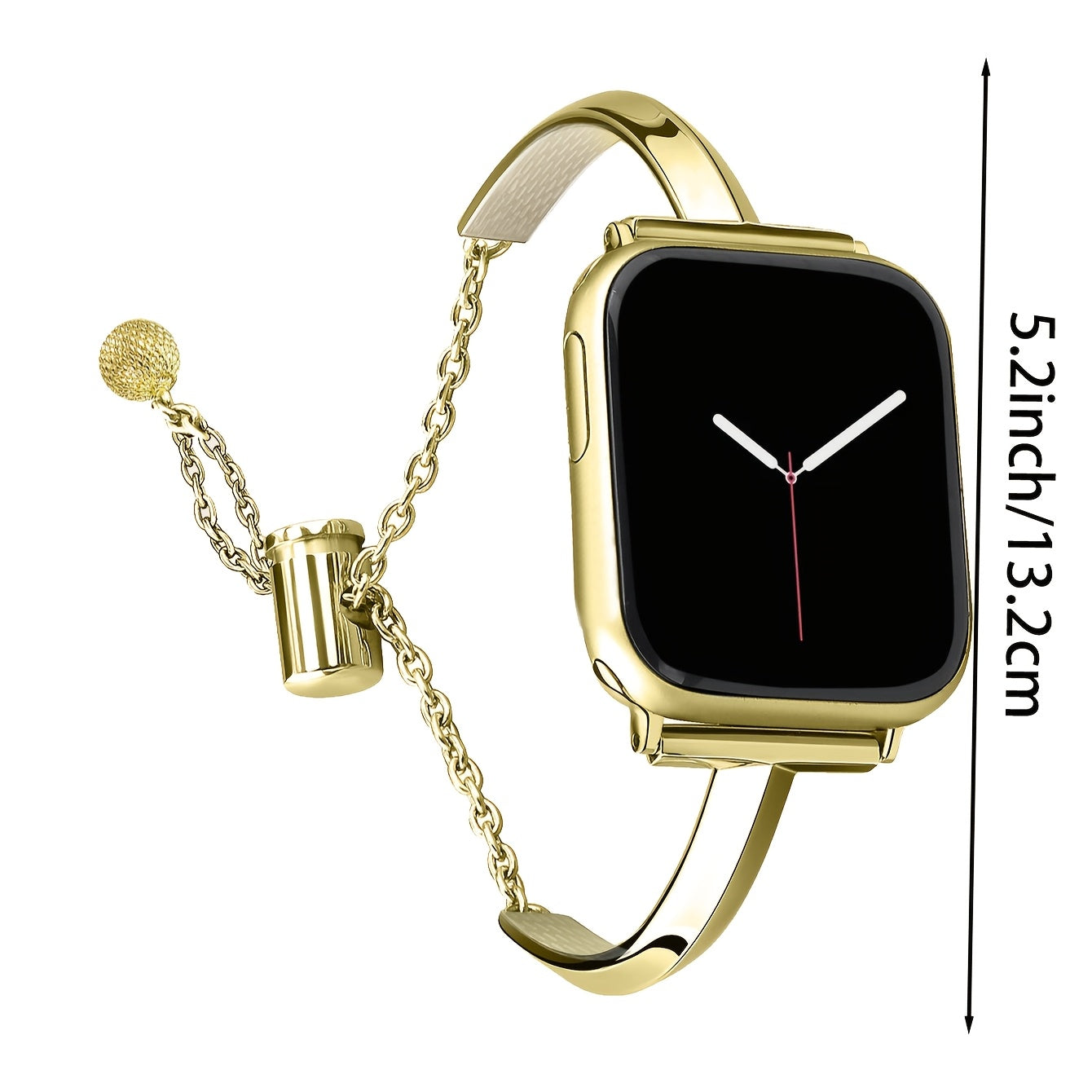 1pc, Women's Simple & Atmospheric T-Shape Strap, Suitable for iwatch38/40/41/42/44/45/46/49mm, Compatible with Apple Watch Ultra1/2/SE/series 10/9/8/7/6/5/4/3/2/1