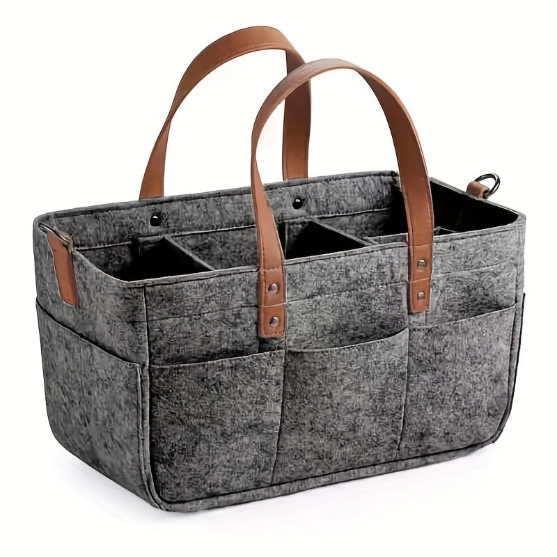 [Multifunctional Folding Storage] Portable Multifunctional Folding Storage Bag - For Trunk, Household, Hanging Basket Cart - Practical Supplies For Car