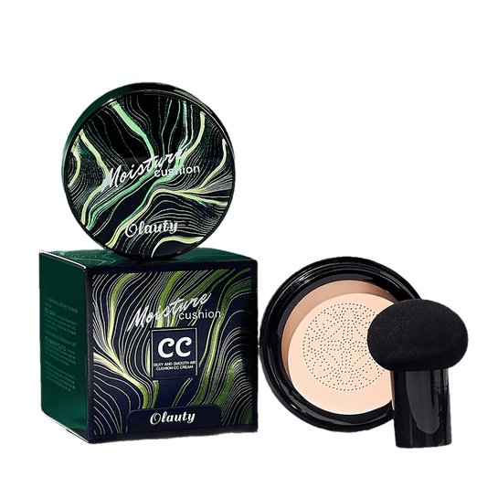 [Long-lasting CC Foundation] Long-lasting CC Foundation Mushroom Head Air Cushion Concealer BB Cream Makeup Setting Isolation