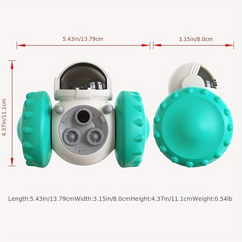 1pc Fun Treat Dispensing Puzzle Toy for Small and Medium Dogs - Promotes Mental Stimulation and Slows Down Eating