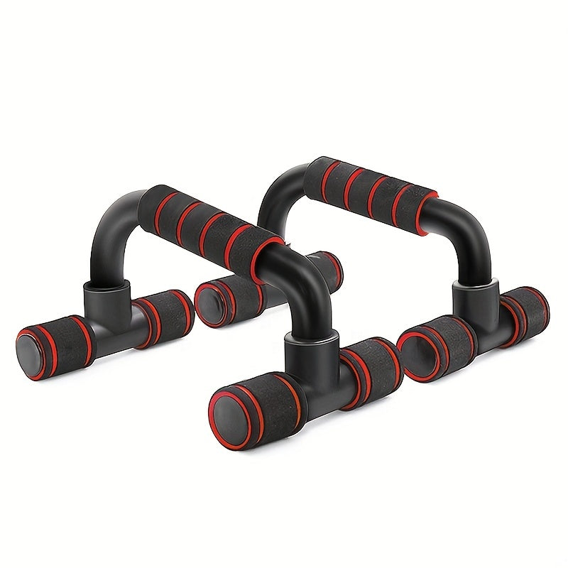 [Cushioned Push Up] Cushioned Foam Push Up Bars | Non-Slip Structure - Perfect for Men & Women's Exercise!