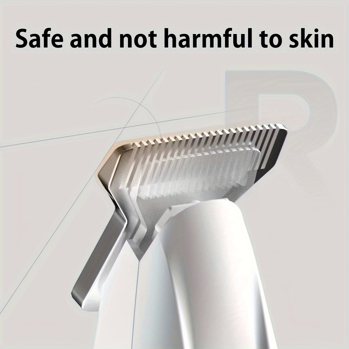 Pet Grooming Clippers LED Assisted Lighting Safe Low Noise USB/Battery Life Pet Beauty Electric Trimmer LED Light Assistance Safe Low Noise USB/Battery Life