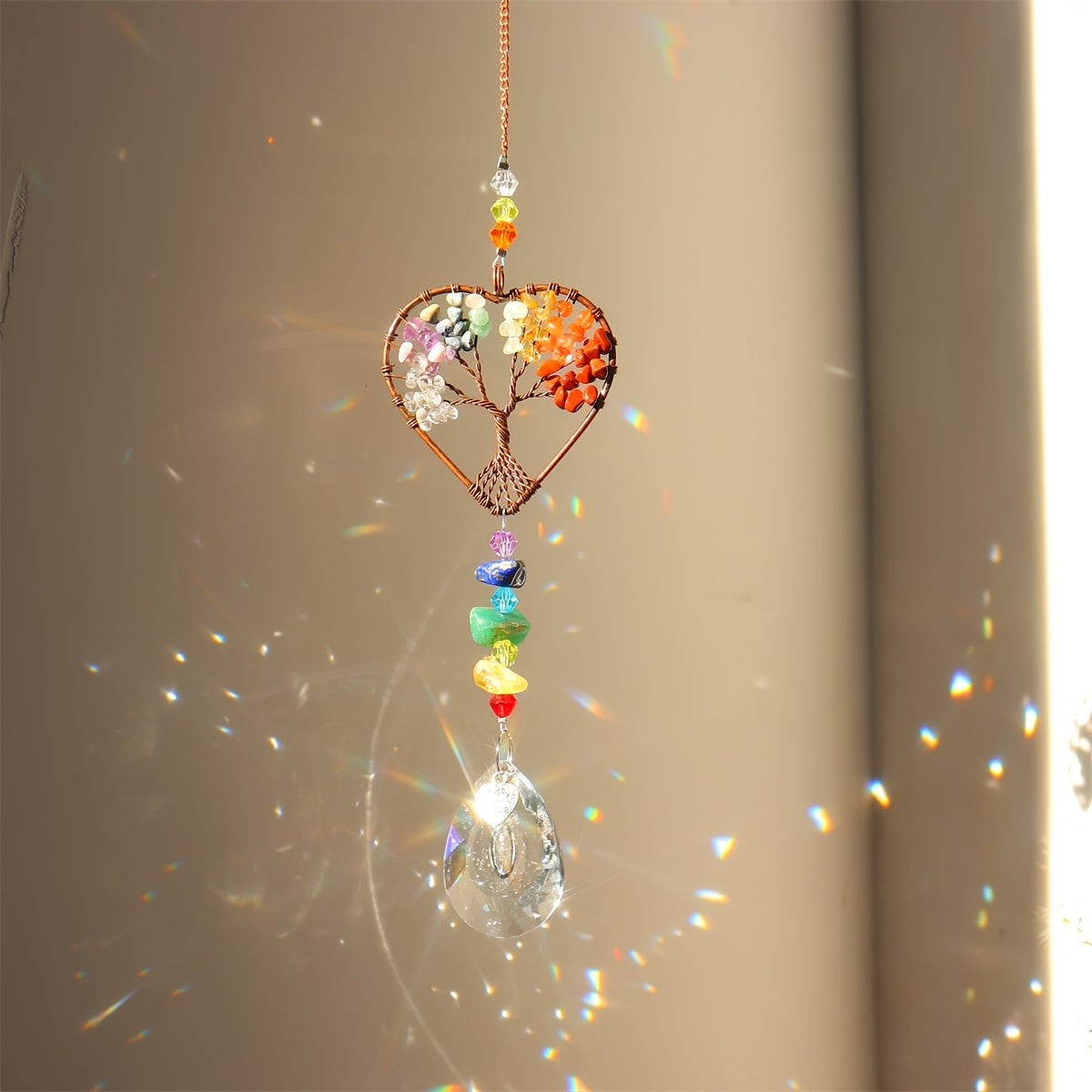 1pc/3pcs Tree of Life Sun Catcher Bring Positive Energy into Your Home with this Beautiful Tree of Life Sun Catcher!