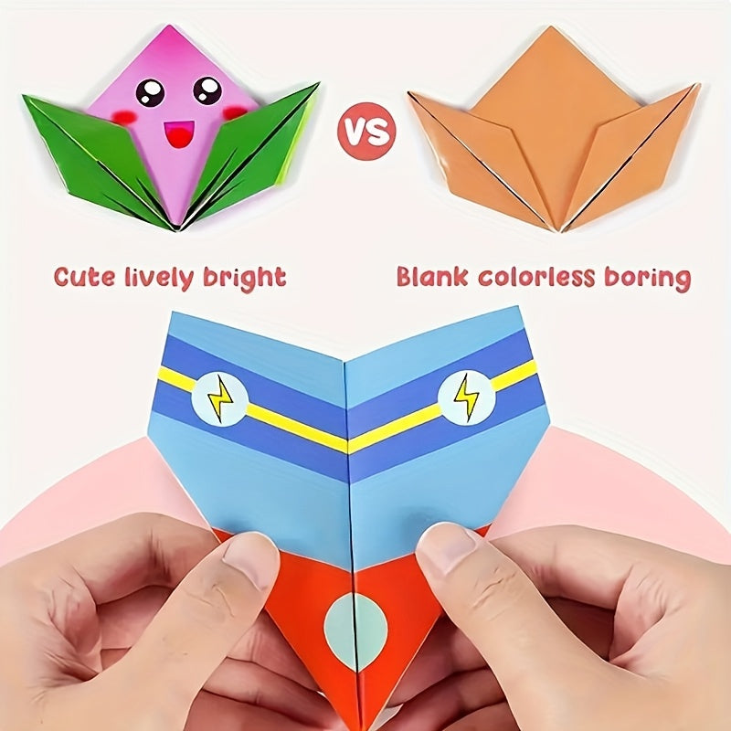 108pcs Creative Origami Set - 54 Unique Designs for DIY Crafts And Educational Activities, Great for Classroom Projects And Party Favors, DIY Origami Projects | Creative Shapes | Variety Pack