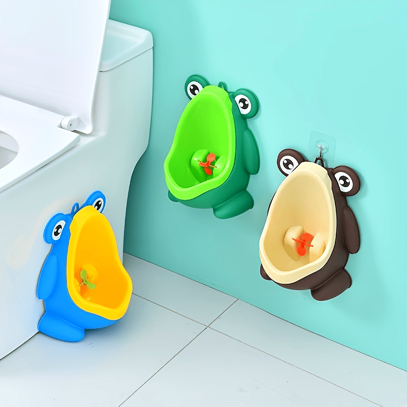 [Fun Potty Trainer] Frog-Shaped Urinal Trainer For Boys | Potty Training Made Fun With Target Practice | Christmas, Halloween, Thanksgiving Day Gift